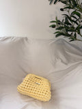 MINI LUNA BUTTER YELLOW  Handmade Crochet bag