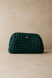 LUNA FOREST GREEN    Handmade  crochet bag